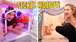 Whoever Can MAKE The BEST SECRET HIDEOUT Wins!! | JKREW