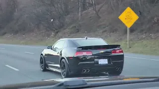 THE DAUGHTER DRIVES THE CAMARO Z28 HOME 😎