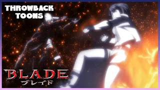 Marvel Anime: Blade | Fighting Off Army Of Polong Vampires | Throwback Toons