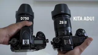 Perbandingan Nikon Z6 II dengan Nikon D750