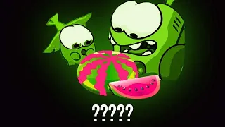 15 Om Nom Nibble Nom "Crying at Watermelon Farm" in 1 Minute Sound Variations | MODIFY EVERYTHING