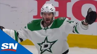 Alexander Radulov Scores With Lucky Bounce Off His Shoulder