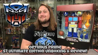 Optimus Prime Super 7 Ultimate Edition  Unboxing & Review!