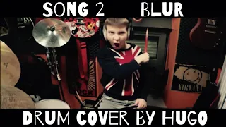 Song 2 (Blur) - drum cover by Hugo, 10 years old