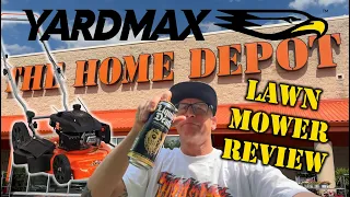 Yardmax Lawn Mower Unbox and Review