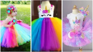 Most adorable baby girl unicorn dresses || TuTu dresses || cute unicorn frocks for baby 2020 designs