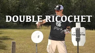 THE DOUBLE RICOCHET TRICK SHOT - SLOW MOTION