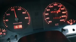 Audi 80 b4 1.9TDI 90ps Acceleration 0-140 km/h