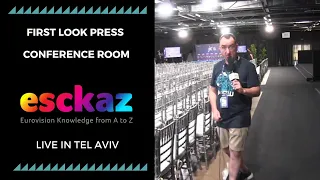 ESCKAZ in Tel Aviv: First look press conference room