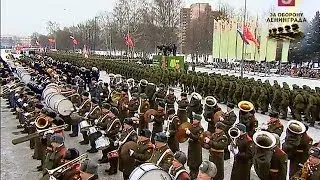 Парад 27 января 2014 г. в Санкт-Петербурге