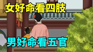 “女好命看四肢，男好命看五官”：身體部位，暗示命運！【國學心旅】#面相#俗語#識人#國學