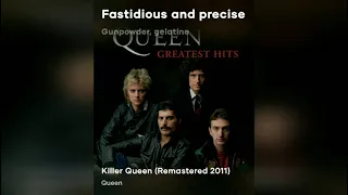 Queen - Killer Queen (Remastered 2011) Lyric HD