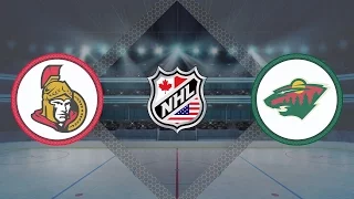 Обзор матча Оттава - Миннесота / SENATORS VS WILD MARCH 30, 2017 HIGHLIGHTS