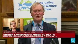 British lawmaker stabbed to death: David Amess attacked during meeting with constituents