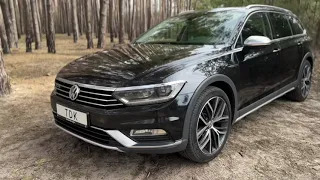 First Person POV VW Passat B8 ALLTRACK Test Drive