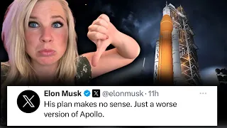 Elon Musk SLAMS Plan to Scrap Artemis for an Apollo 2.0!