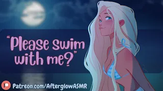 ASMR | Sneaking Into a Pool With Your Flirty Friend (Summer Camp) (Playful) (Friends to Lovers)(F4A)