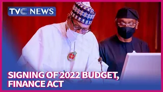 Analyzing Signing of 2022 Budget, Finance Act