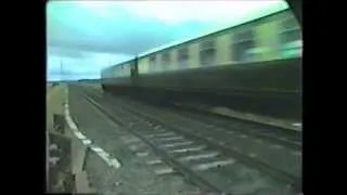 ECML trains at Frinkley Lane and Hougham August 1988