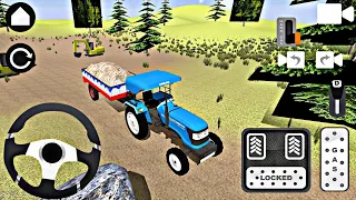 Indian Tractor Simulator 🚜💥|| Indian Tractor Driving in Village 🚜|| Gameplay 551 || Driving Gameplay