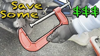 Easy TRICK how to Remove/Separate Ball Joint