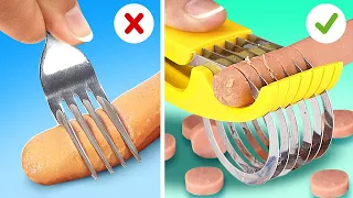 DIY IDEAS FOR SMART KITCHEN GADGETS || Yummy Food Hacks And Amazing Cooking Tricks By 123 GO! Hacks
