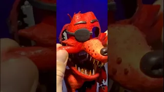 Assembling Foxy figure out of clay | FNAF Movie #shorts #fnaf #fnafmovie