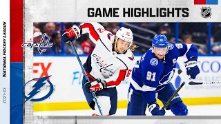 Capitals @ Lightning 11/01/21 | NHL Highlights