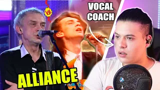 ALLIANCE HOY! Альянс - На Заре "Al Amanecer" Vocal Coach ARGENTINO | Reacción | Ema Arias