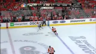 NHL: Flyers vs Penguins Game 3 Highlights 4/15/12