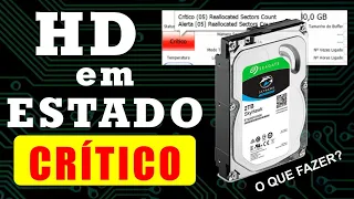 HD em ESTADO CRÍTICO - Tem RECUPERAÇÃO???