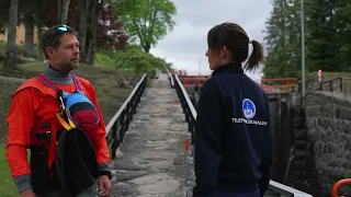 Paddling safety on the Telemark canal