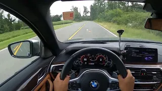 2018 BMW M550i xdrive POV