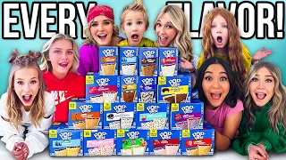 WE BOUGHT EVERY POP-TART!! WORLDS BiGGEST TASTE TEST! 🌎 😝