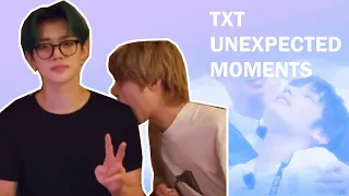 TXT TRY NOT TO LAUGH (funny and unexpected moments)