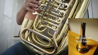 Tuba Solo (Practice) | "The Elephant" by Camille Saint-Saens