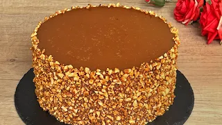 Heavenly delight: chocolate caramel cake for special occasions!