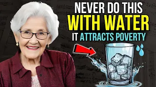 5 Things you should STOP DOING with Water, THEY ATTRACT POVERTY AND RUIN✨ Dolores Cannon