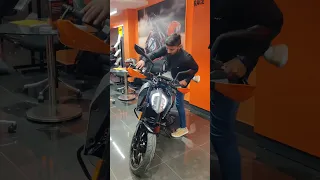 My KTM Duke 390 BS6 Delivery ❤️                    #ktm #trending #viral #youtubeshorts