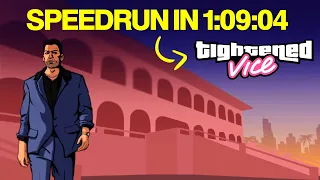 Grand Theft Auto: Tightened Vice Speedrun in 1:09:04