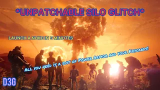 Fallout 76 | *NUKE SILO GLITCH* | Fastest way to launch a nuke in 2023 (Launch a nuke in 5 minutes!)