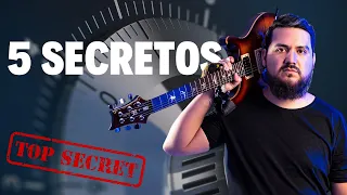 5 SECRETOS que los MEJORES GUITARRISTAS NO QUIEREN QUE SEPAS⚡⚡⚡