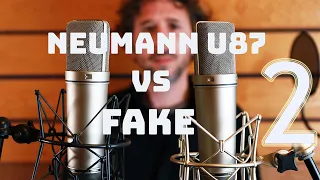 Neumann U87 ai vs Fake part 2