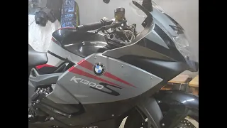 ТО мотоцикла BMW K1300S . Часть № 1. Замена масла и тормозной жидкости. "Гаражные истории".