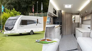 Swift Challenger 480 Exclusive 2024 NEW Caravan Model - 360 Exterior Demonstration Video