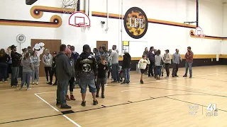 Lucy Franklin Elementary holds vigil to remember 3 from Blue Springs killed in Iowa tornado