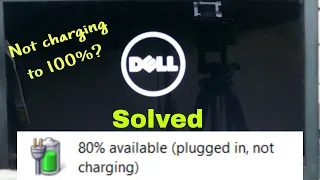 Laptop not Charging upto 100%, Stops charging after few minutes after 60/70/80/90 percent battery