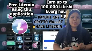 LITECOIN GIVEAWAY PLAY GAME TO EARN FREE CRYPO PAY OUT ANY CRYPTO WALLET #appsreview