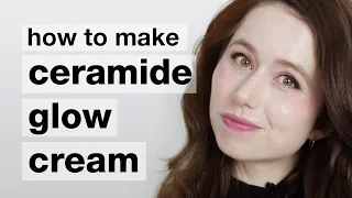 How to Make DIY Ice Palace Ceramide Glow Cream (oil free!) // Humblebee & Me