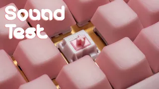 ThicThock Marshmallow Sound Test (GMK POM XDA MT3)